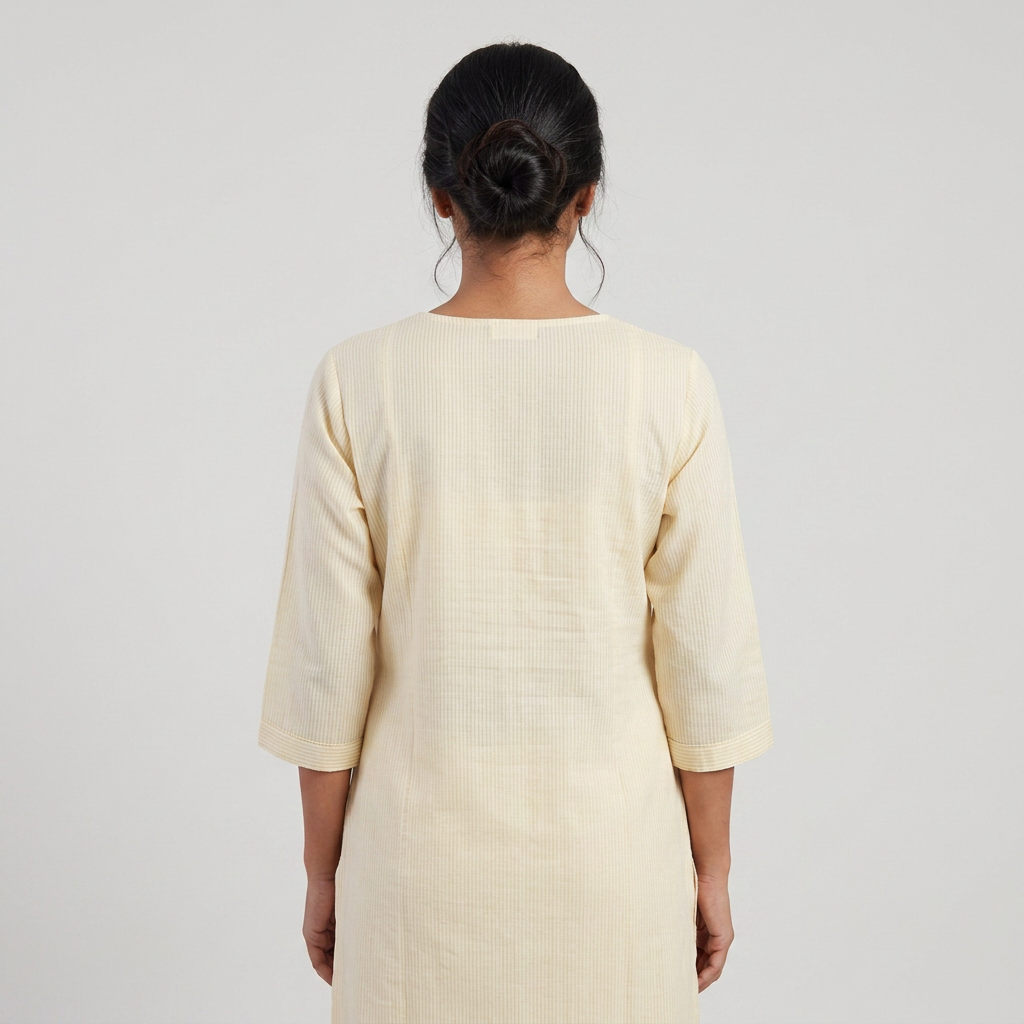 Cotton Embroidered Kurta