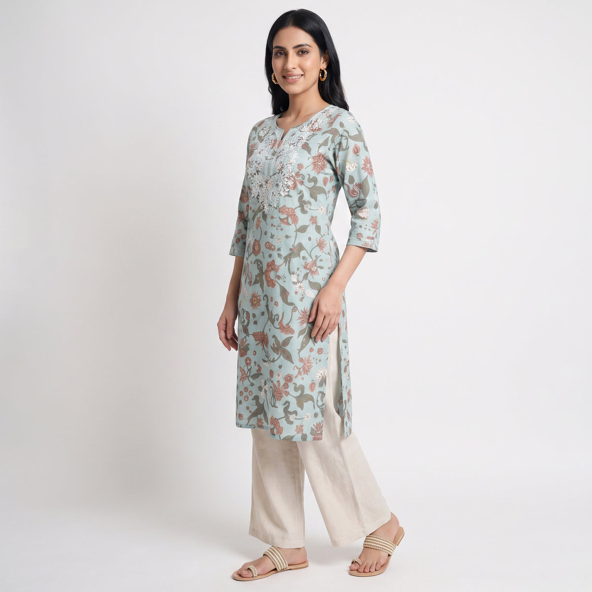 Printed Regular Kurta