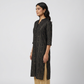 Printed Full Placket Button Down Kurta
