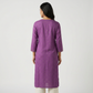 Embroidered Yoke Long Kurta
