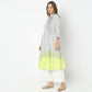 Flare Fit Printed Kurta
