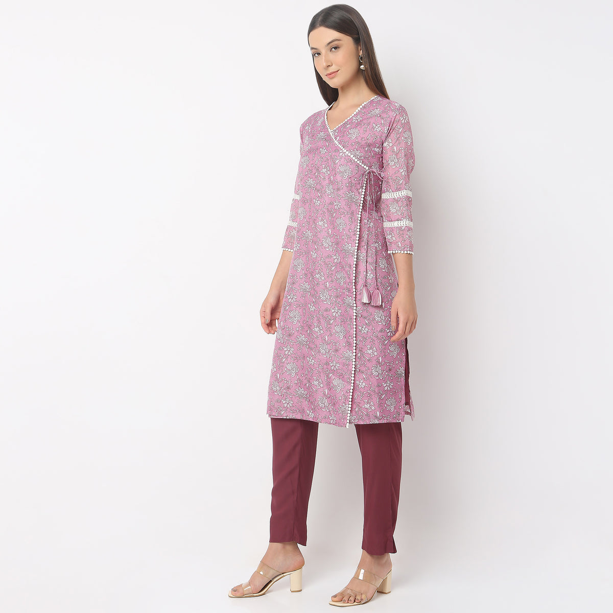 Flare Fit Printed Kurta