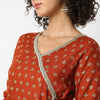 Flare Fit Printed Kurta