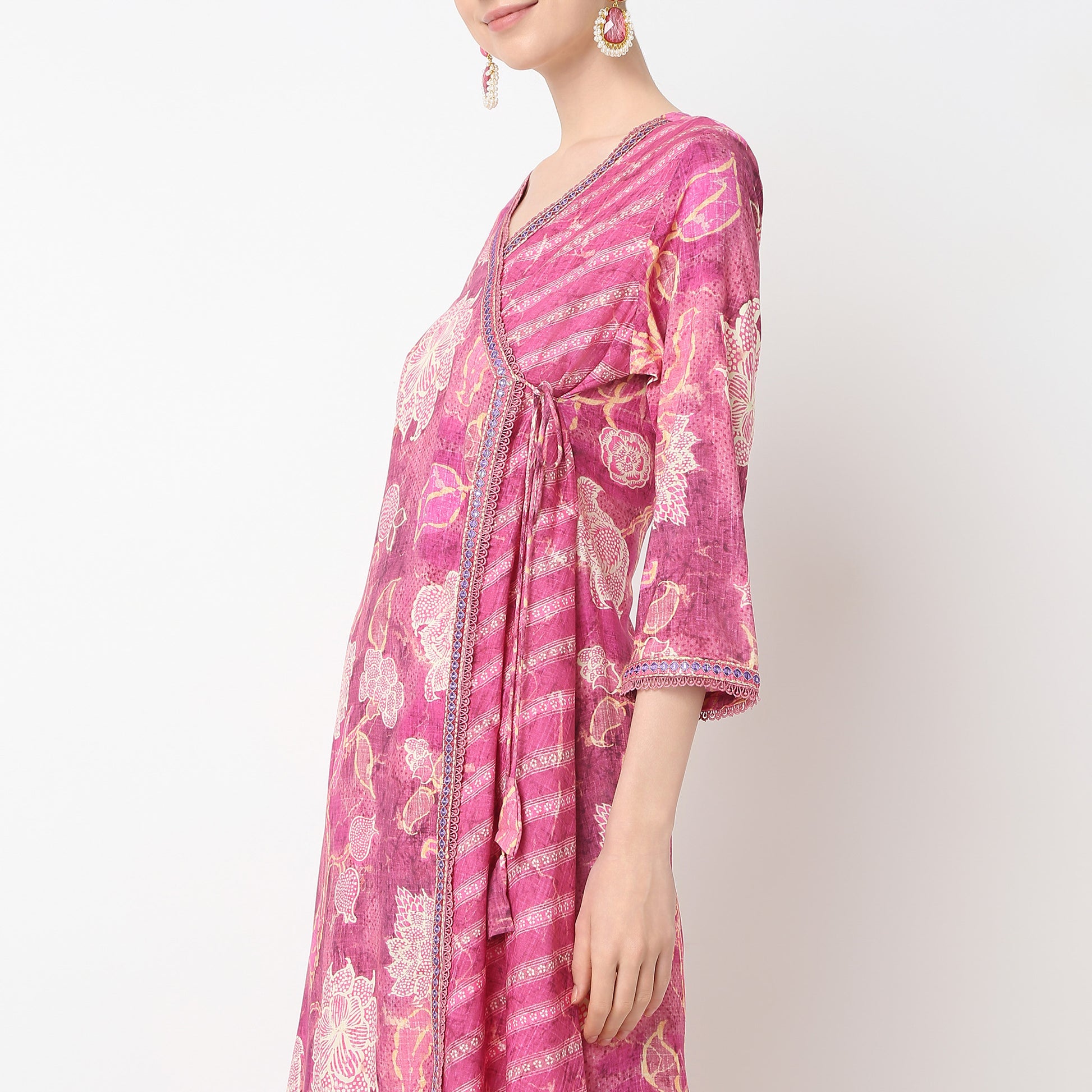Flare Fit Printed Kurta