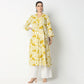 Flare Fit Printed Below Knee Kurta