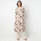 Flare Fit Printed Below Knee Kurta