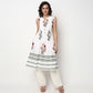 Buy Women Flare Fit Printed Sleeveless Kurta  - Style Union