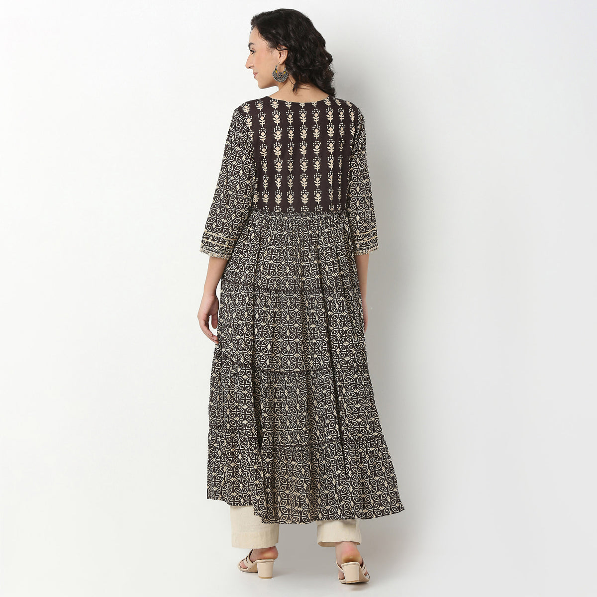 Printed Cotton Fabric Kurta