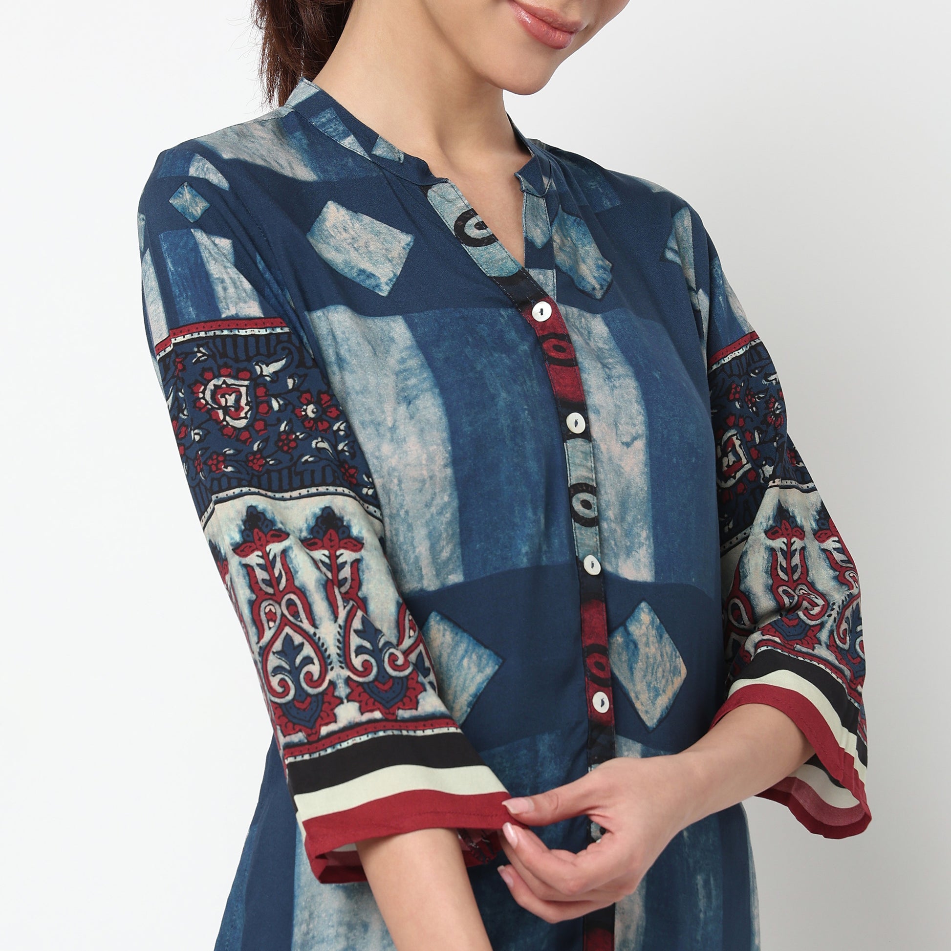 Printed Straight Kurta