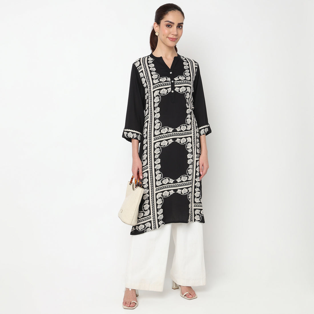 Printed Straight Kurta