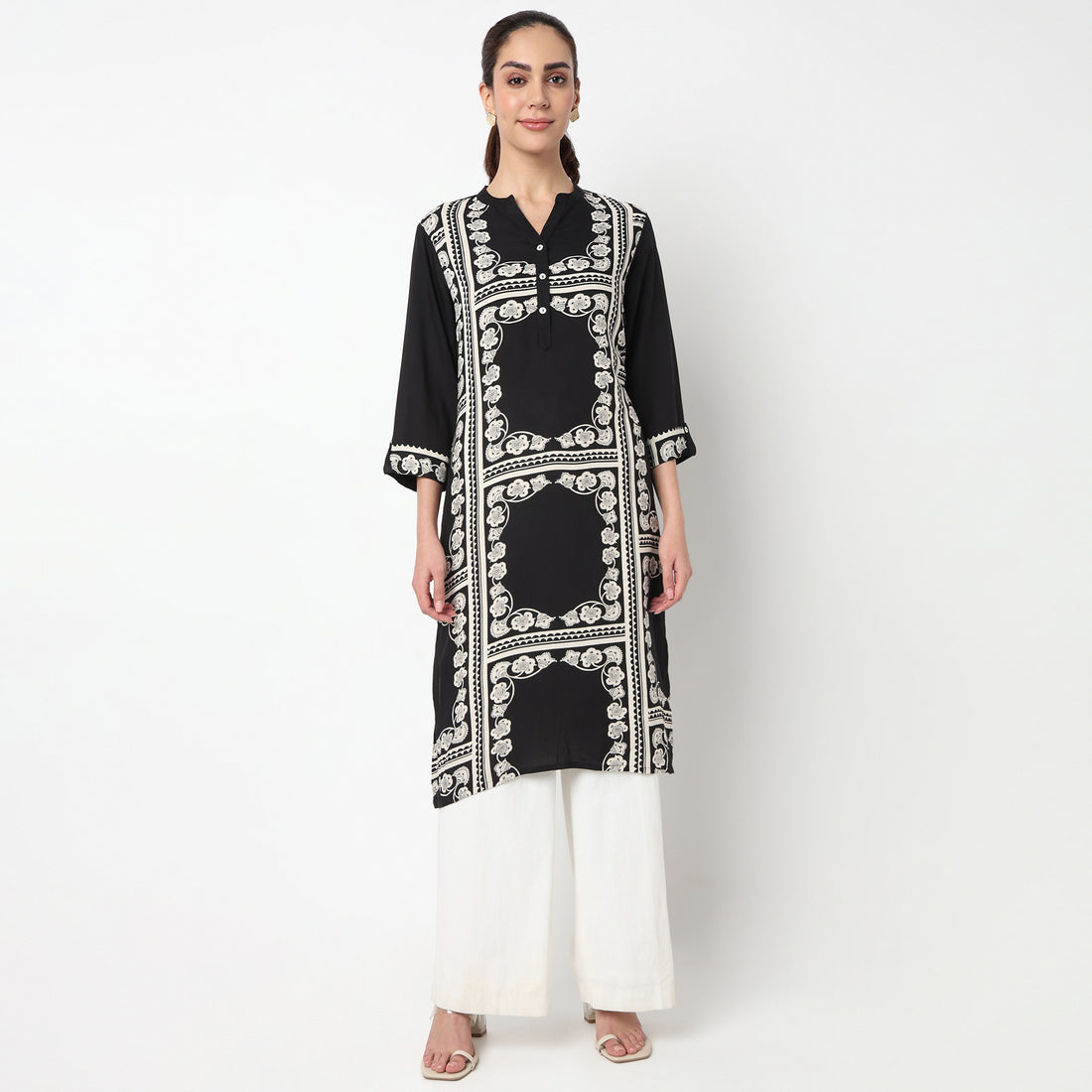 Printed Straight Kurta