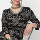 V Neck Printed Kurta