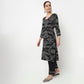 V Neck Printed Kurta