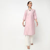 Embroidered Straight Kurta