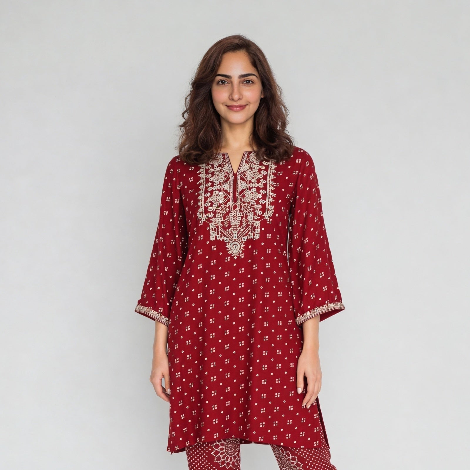 Printed Straight Kurta