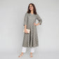 Cotton Printed Three-Fourth Sleeve Kurta