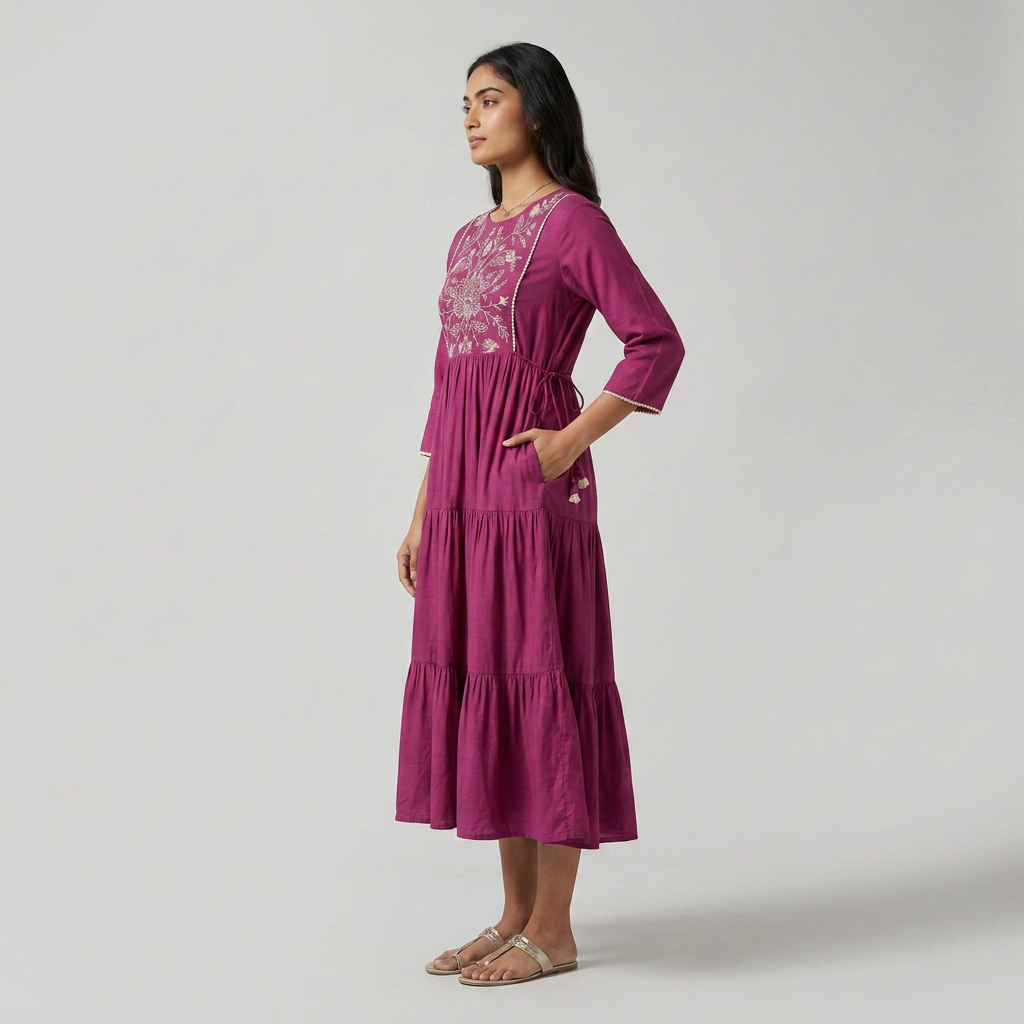 Regular Fit Solid Kurta