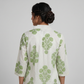 Cotton Printed V-Neck Kurta
