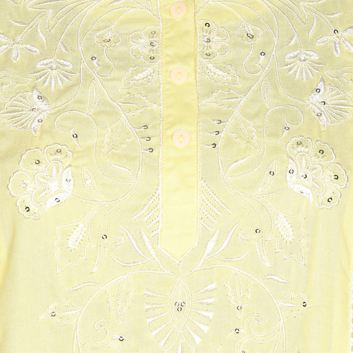 Embroidered Straight Kurta