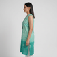 Cotton Striped V-Neck Straight Kurta