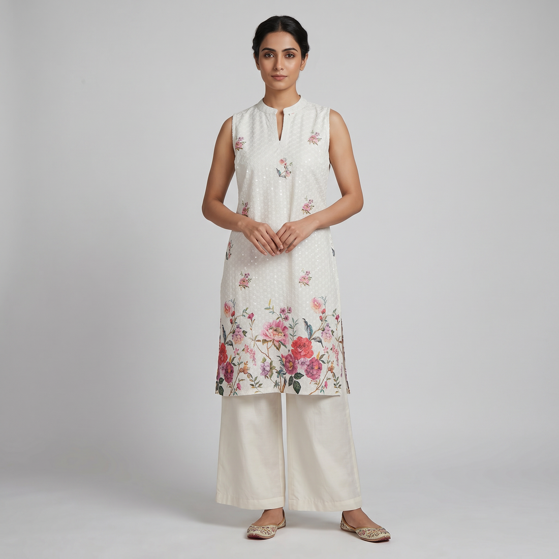 Printed Straight Kurta