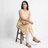 Printed Round Neck Kurta