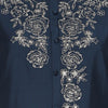 Embroidered Band Neck Kurta