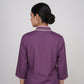 Embroidered V-Neck Straight Kurta