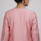 Embroidered V-Neck Straight Kurta