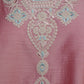 Embroidered V-Neck Straight Kurta