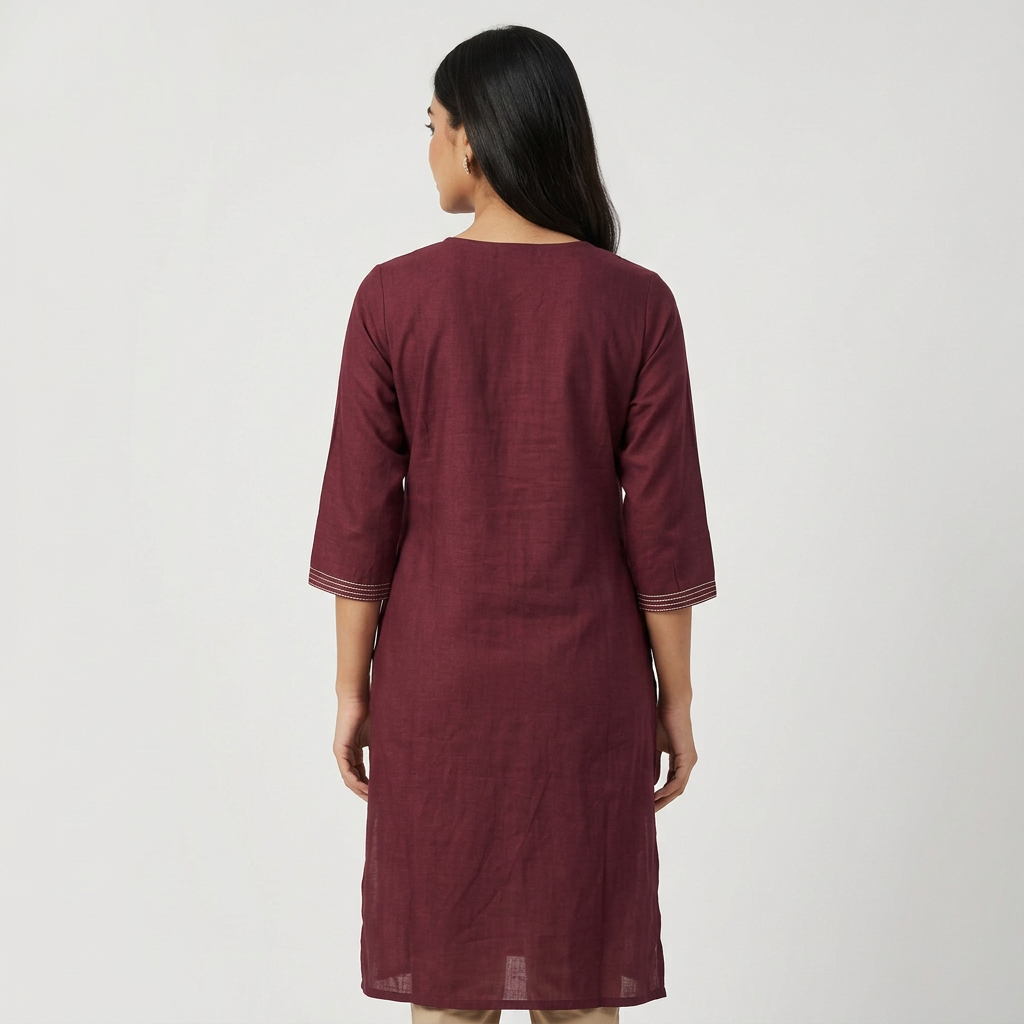 Solid Kurta