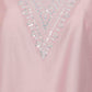 Embroidered V-Neck Straight Kurta
