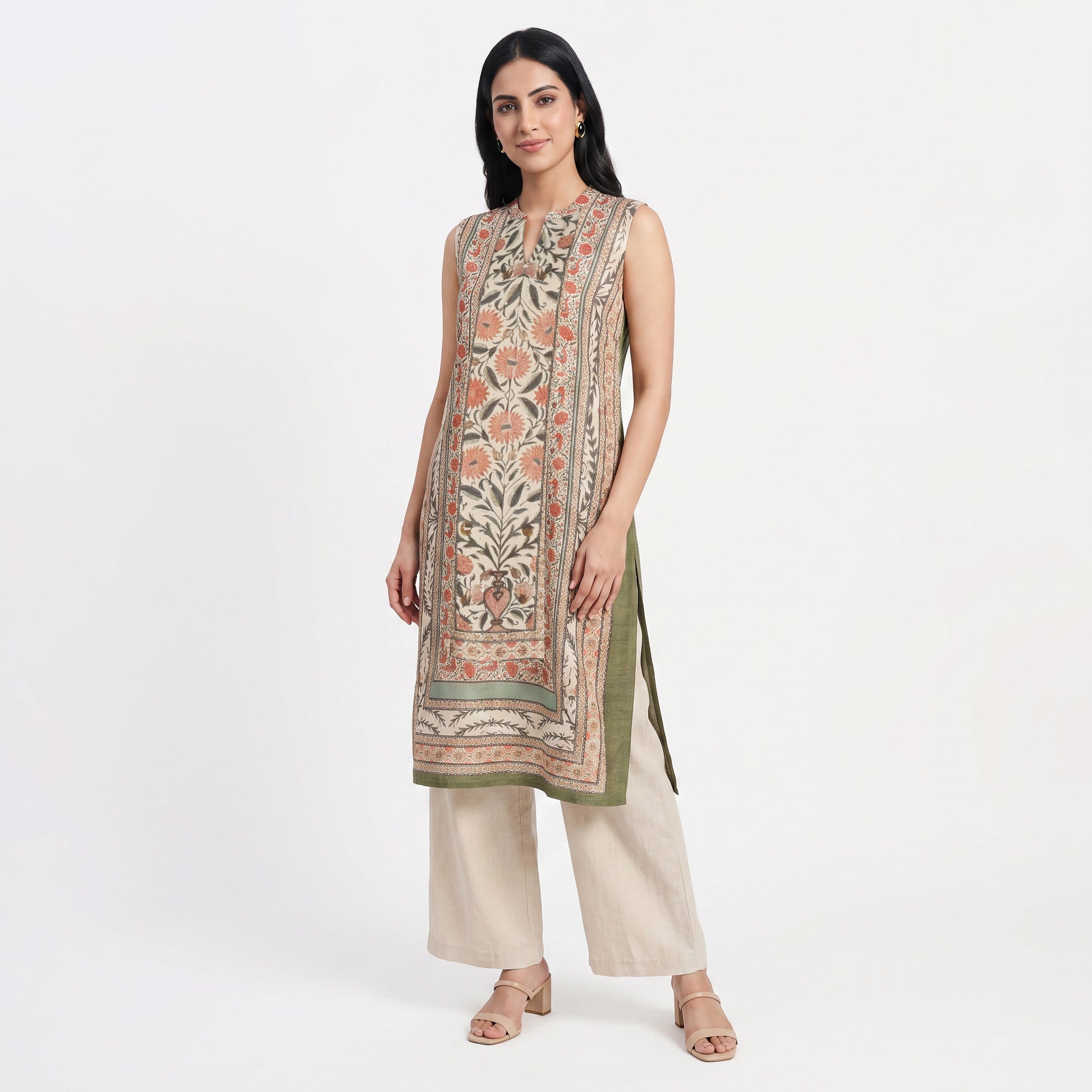 Printed Straight Kurta