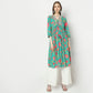 Flare Fit Printed Kurta
