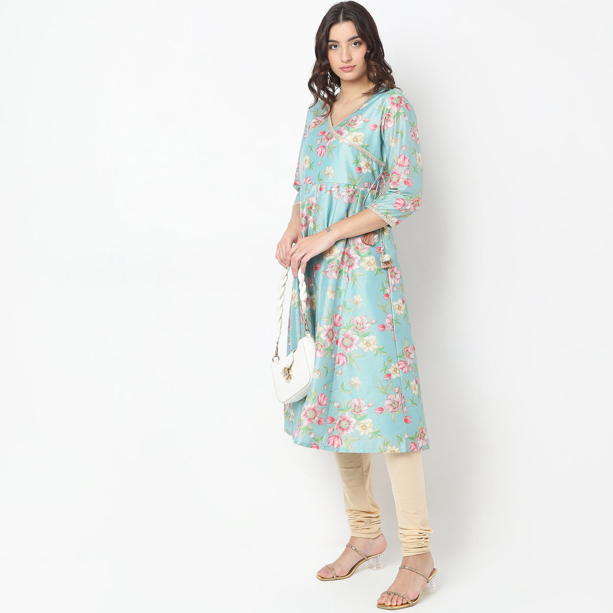 Flare Fit Printed Kurta