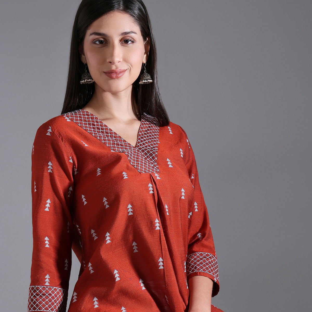 Flare Fit Printed Kurta