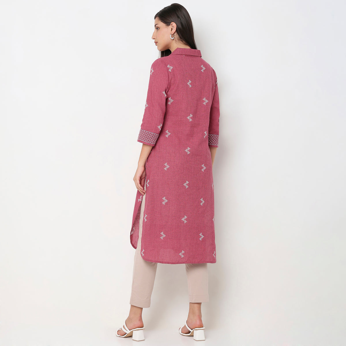 Flare Fit Printed Kurta