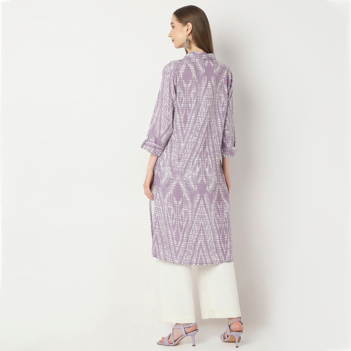 Straight Fit Printed Kurta