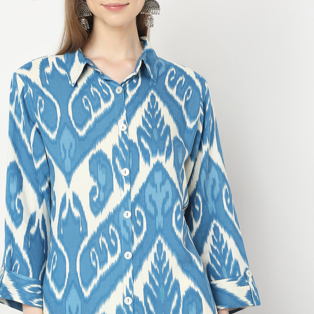 Straight Fit Printed Kurta