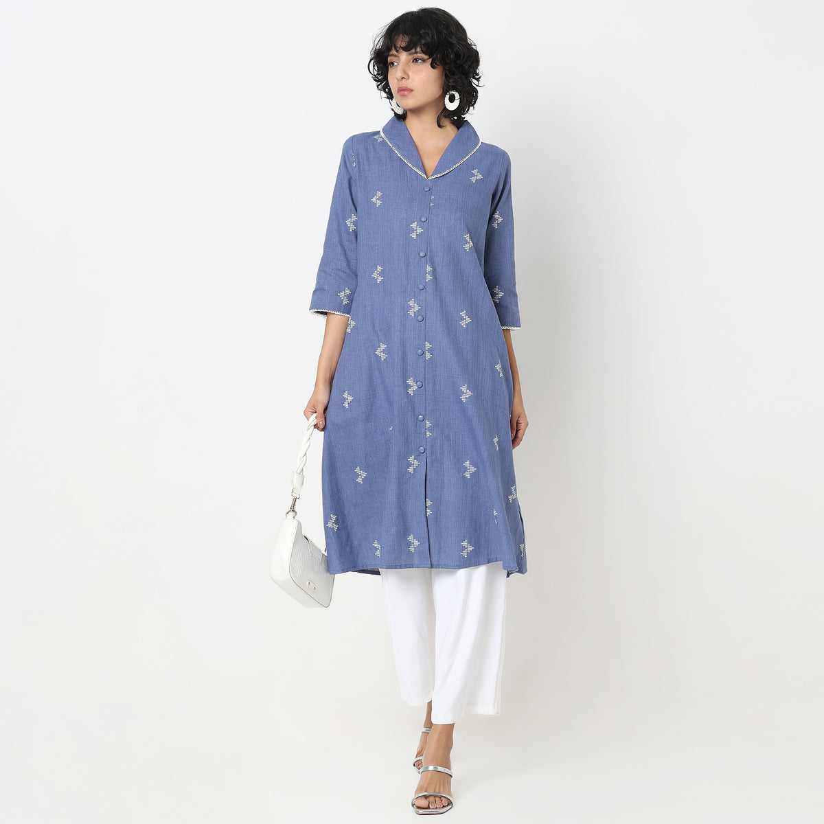 Straight Fit Printed Kurta