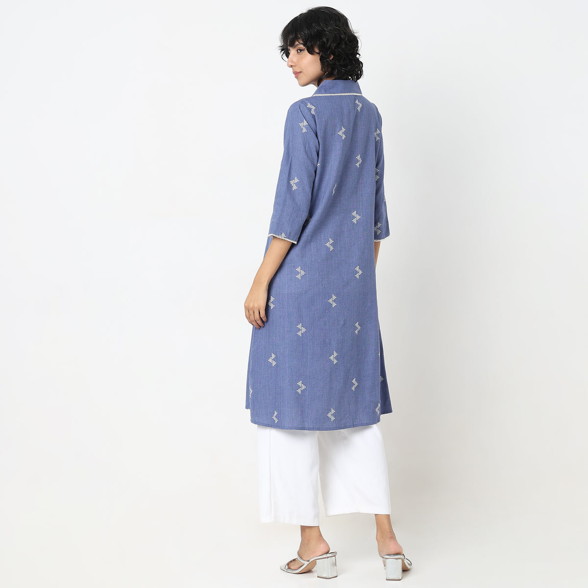 Straight Fit Printed Kurta