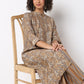 Flare Fit Printed Kurta with Pyjama Set