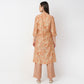 Flare Fit Printed Kurta with Pant Set