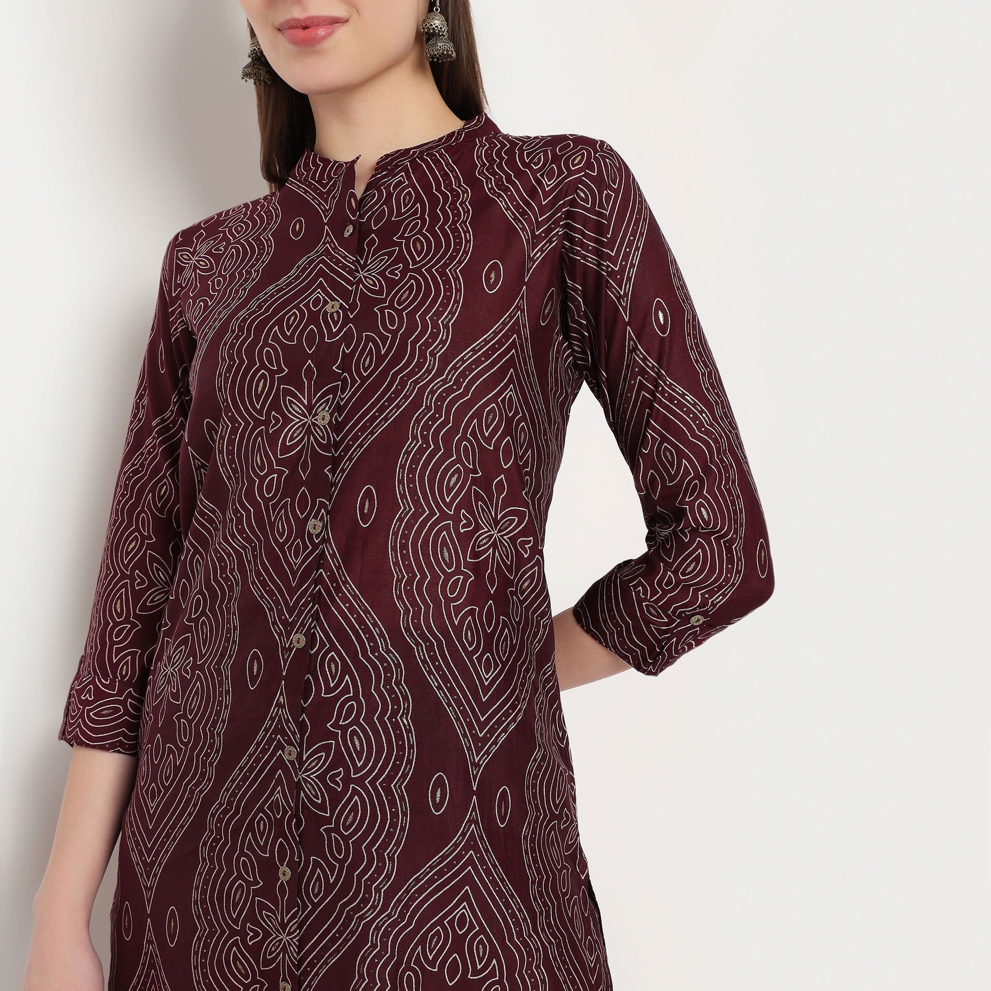 Printed Kurta with Pant Set