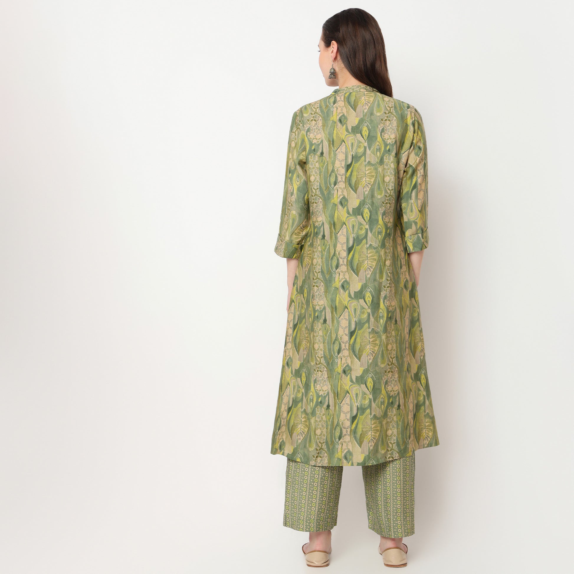 Printed Kurta and Pant Set