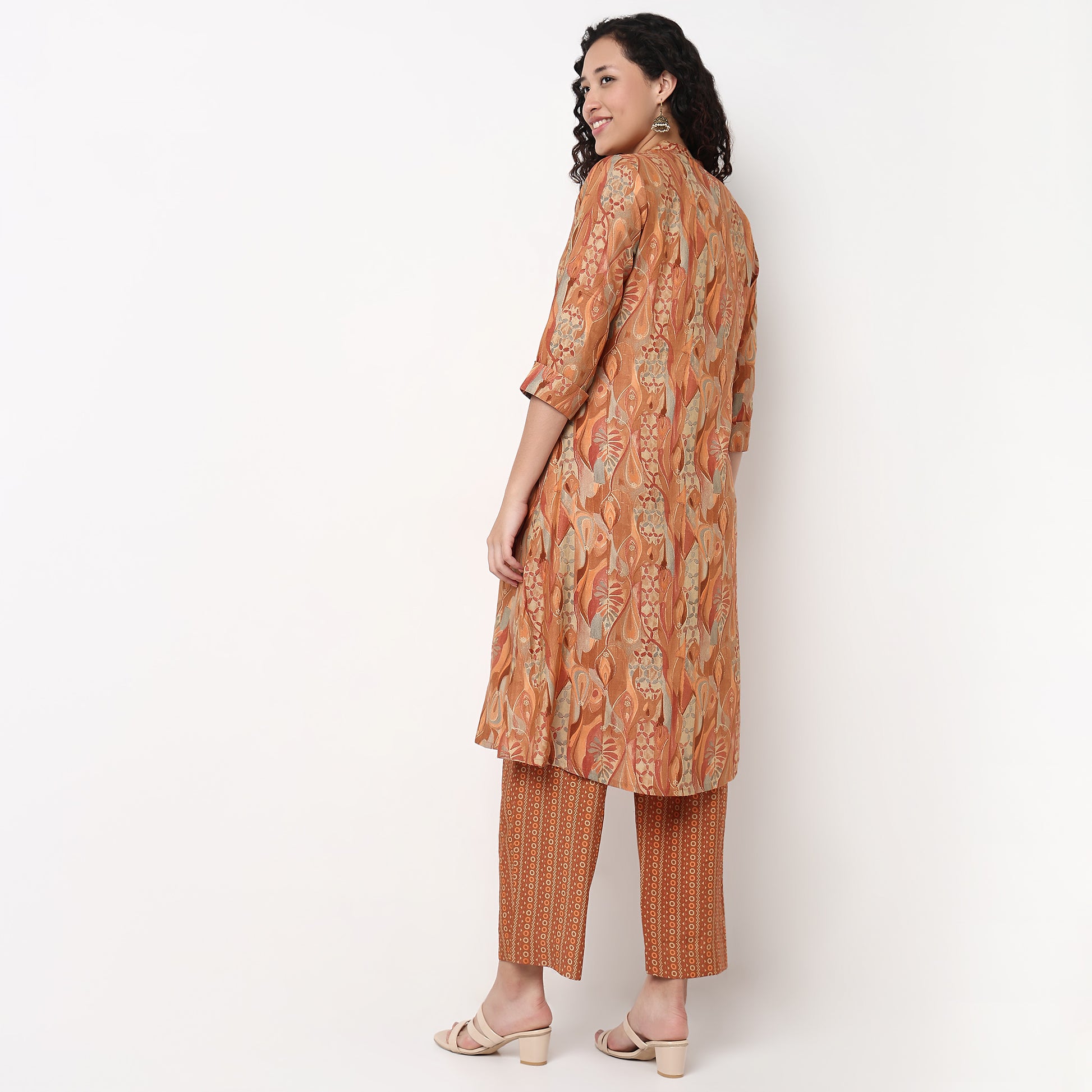 Printed Kurta and Pant Set