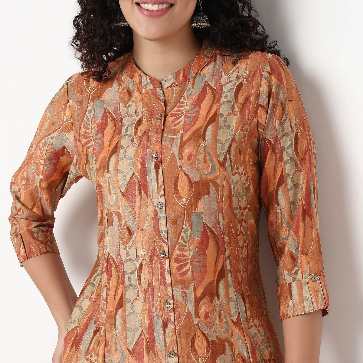 Printed Kurta and Pant Set