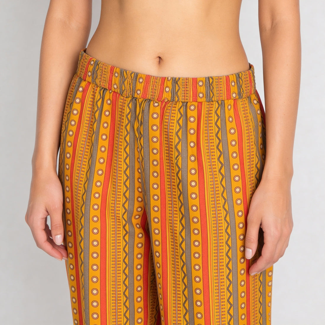 Viscose Muslin Printed Three-Fourth Sleeve Kurta with Pant Set