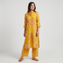 Printed Flared Kurta with Pant Set