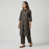 Printed A-Line Kurta with Pant Set